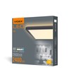 24W LED plafondlamp, zwart - 4000K, IP20 binnen, Ra 88
