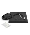 24W LED plafondlamp, zwart - 4000K, IP20 binnen, Ra 88