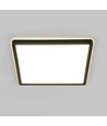 24W LED plafondlamp, zwart - 4000K, IP20 binnen, Ra 88