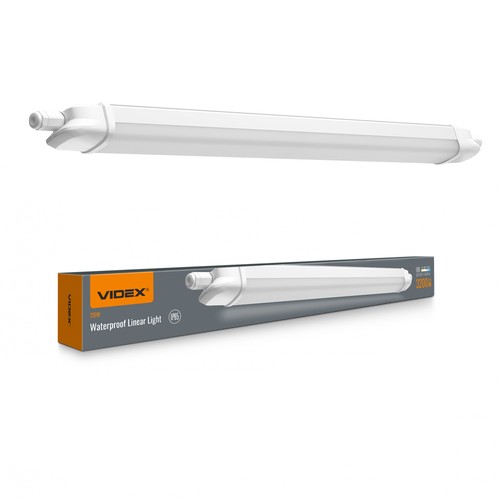 60cm 20W compleet LED-armatuur - doorvoerbedraad, IP65, 5000K
