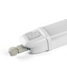 60cm 20W compleet LED-armatuur - doorvoerbedraad, IP65, 5000K
