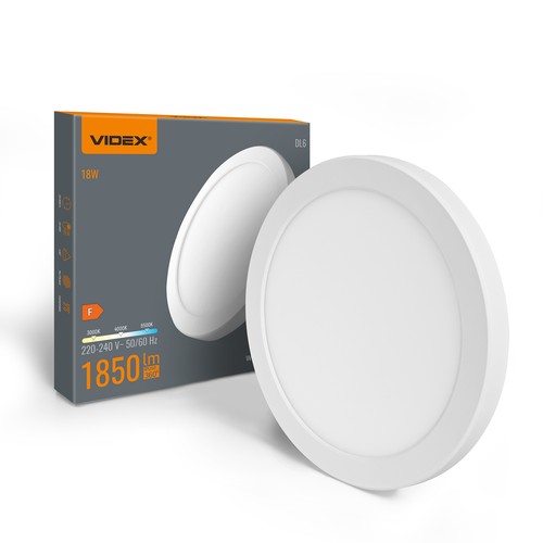 18W Plafondlamp, 3CCT - Ø217 mm, ingebouwde lichtbron