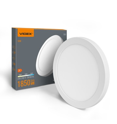 18W Plafondlamp, 3CCT - Ø217 mm, ingebouwde lichtbron