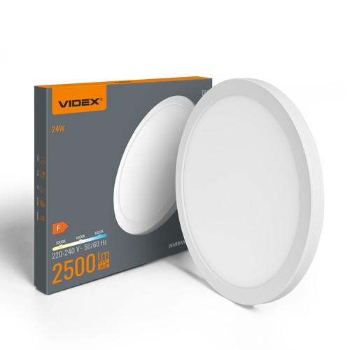 24W Plafondlamp, 3CCT - Ø292 mm, ingebouwde lichtbron