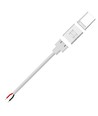 Waterdichte startconnector voor LED-strip - 10mm, eendelig kleur, IP68, 5V-24V