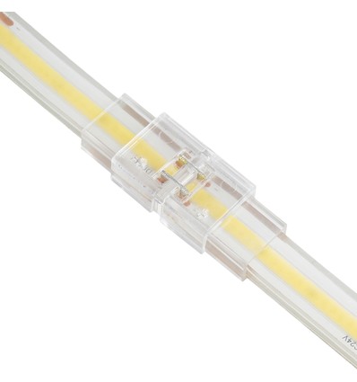 Waterdichte connector voor LED strip - 8mm, enkelkleurig, IP68, 5V-24V, voor SMD en COB