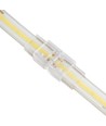 Waterdichte connector voor LED strip - 8mm, enkelkleurig, IP68, 5V-24V, voor SMD en COB