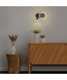14W Designer LED wandlamp - Zwart, 1500lm, 25x10x18 cm, incl. lichtbron