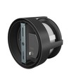 10W Ronde CCT wandlamp - IP65, zwart, 360°, 3-in-1 CCT