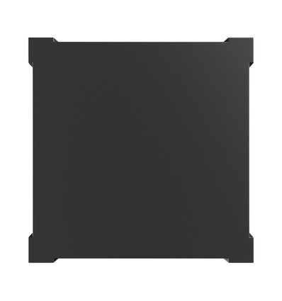 10W Verto Square Cup wandlamp, CCT - 1200lm, IP65, zwart, vierkant, asymmetrisch licht, binnen / buiten
