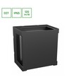 10W Verto Square Cup wandlamp, CCT - 1200lm, IP65, zwart, vierkant, asymmetrisch licht, binnen / buiten