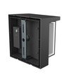 10W Verto Square Edge CCT wandlamp - 120lm/W, IP65, zwart, 3-CCT, 160x160mm