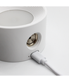 4,5W Oplaadbare wandlamp CCT - IP20, rond, wit, 360° draaibaar, incl. lichtbron en afstandsbediening