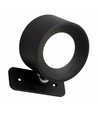 4,5W Oplaadbare wandlamp CCT - IP20, rond, mat zwart, 360° draaibaar, incl. lichtbron en afstandsbediening