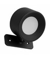 4,5W Oplaadbare wandlamp CCT - IP20, rond, mat zwart, 360° draaibaar, incl. lichtbron en afstandsbediening