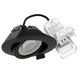 7W Ø8,3cm DimToWarm+CCT inbouwspot dimbaar RA96 - Gat: Ø6,8 cm, Zwart
