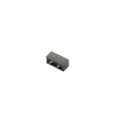 Verbinder voor PicoTrack 2 rail - 12V, Magnetisch, antraciet, voor akoestische panelen / vitrines / vensterverlichting