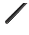 PicoTrack 2 100 cm rail - 12V, magnetisch, antraciet, voor akoestische panelen / vitrinekasten / vensterverlichting