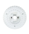 Ø17 cm / 24/18/12W LED-module met lenzen - Flikkervrij, instelbare CCT, vervangt G24, cirkelbuizen en compactlampen