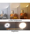 175 cm RGB+CCT vloerlamp - Wifi+Bluetooth