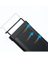 30-50 cm aquarium armatuur - 6W LED, wit/blauw, verstelbaar
