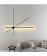 80cm RGBIC verstelbare wandlamp - Bluetooth, 5V USB