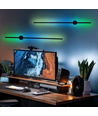 80cm RGBIC verstelbare wandlamp - Bluetooth, 5V USB