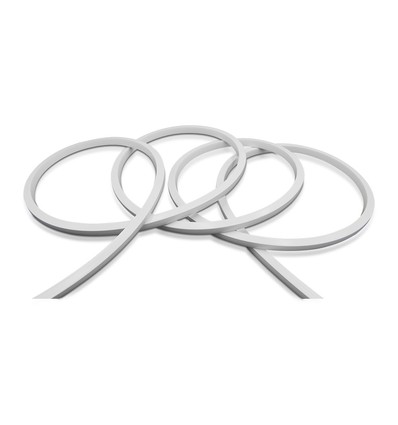 VT-560 Neon flex 8W - met siliconen coating, 4000K, 24V, 5m/rol, prijs/m