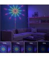 Vuurwerk LED strip - 5V USB, bluetooth app