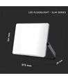 100W LED breedstraler - CCT, 3 lichtkleuren, mat glas, werklamp, buiten