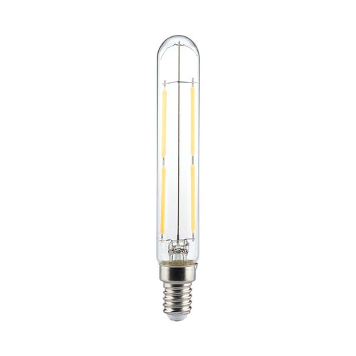 E14 4W LED-lamp - T20, kooldraad, helder glas