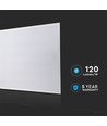 60x60 PHILIPS driver LED paneel, 40W - 120lm/W, 4000K, 5 jaar garantie