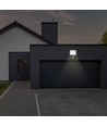 50W LED breedstraler met sensor - 120lm/W, IP65, Fast Connector, werklamp, buiten