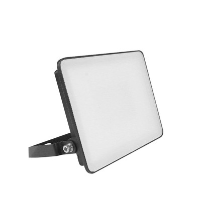 50W LED breedstraler met Fast Connector - 120lm/W, IP65, zwart, buiten