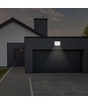 50W LED breedstraler met Fast Connector - 120lm/W, IP65, zwart, buiten