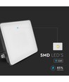 50W LED breedstraler met Fast Connector - 120lm/W, IP65, zwart, buiten