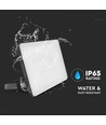 50W LED breedstraler met Fast Connector - 120lm/W, IP65, zwart, buiten
