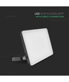 50W LED breedstraler met Fast Connector - 120lm/W, IP65, zwart, buiten