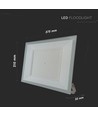 200W LED breedstraler - IP65, wit, 4000K, buiten gevelverlichting