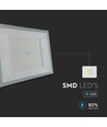 200W LED breedstraler - IP65, wit, 4000K, buiten gevelverlichting