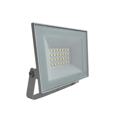 VT-44022 LED-projector 20W - 4000K, wit behuizing
