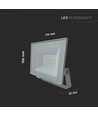 VT-44022 LED-projector 20W - 4000K, wit behuizing