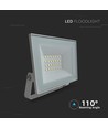 VT-44022 LED-projector 20W - 4000K, wit behuizing