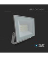 VT-44022 LED-projector 20W - 4000K, wit behuizing