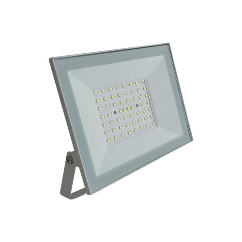 50W LED breedstraler - IP65, witte rand, buiten