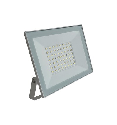 50W LED breedstraler - IP65, witte rand, buiten