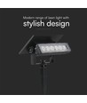 0,9W Solara Mini 2-in-1 tuinlamp - Zwart, IP65, warm wit, wandlamp en grondspies, zonne-energie