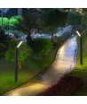 1,5W Solar tuinlamp - CCT, 3 lichtkleuren, IP65, zwart, incl. voet en grondpen