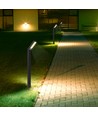 1,5W Solar tuinlamp - CCT, 3 lichtkleuren, IP65, zwart, incl. voet en grondpen