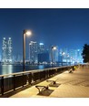 8W Solara LED straatlamp op zonne-energie - 1000lm, IP65, koud wit, bewegingssensor, incl. afstandsbediening en batterij